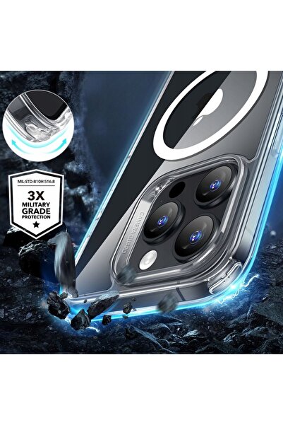 NO BRAND Husă + sticlă de protecție ESR pentru iPhone 17 Pro, set husă și sti...