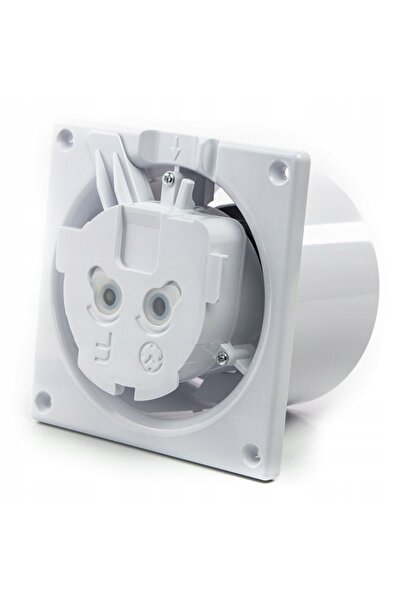 airRoxy Ventilator silențios de baie 100 TIME, montabil pe tavan și perete, 1...