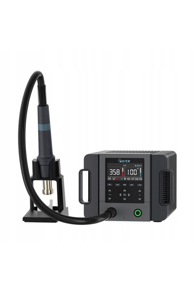 NO BRAND STAȚIE DE LIPIT CU AER CALD QUICK 861 PRO 1300W, CU PROFIL DE ÎNCĂLZ...