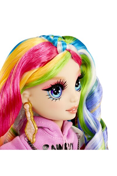 MGA RAINBOW HIGH CRISTALE CREATIVE PĂPUȘĂ DE MODĂ Amaya + accesorii