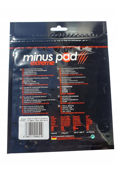 Thermal Grizzly Minus Pad Extreme Pastă Termică 100x100x2 mm
