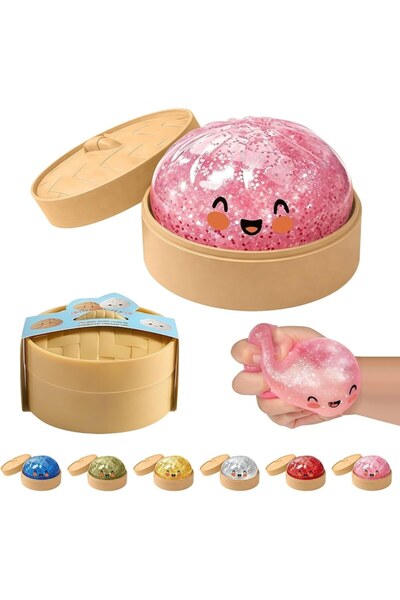 OEM Jucărie anti-stres squishy tip gălușcă pentru adulți și copii, 9 cm, cu r...