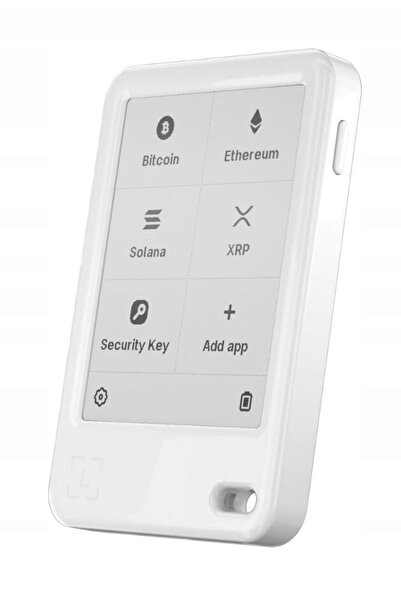 NO BRAND LEDGER Nano Gen5 Alb Portofel de criptomonede + Cheie de recuperare