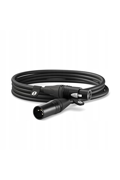 NO BRAND Rode XLR-3 Negru – cablu de microfon XLR de 3m