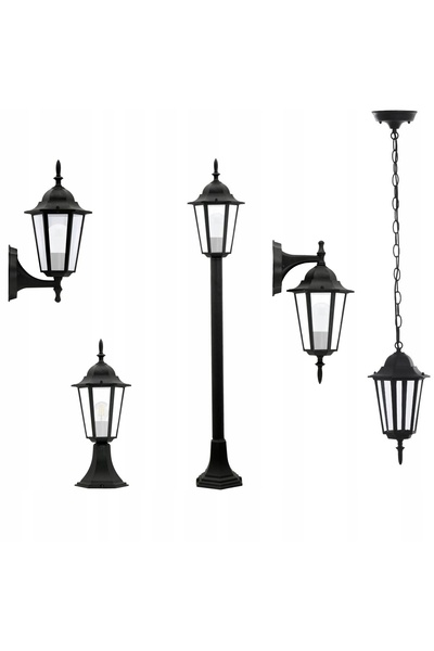 NO BRAND Lampă de grădină, aplică de perete, de exterior, LED, E27, felinar