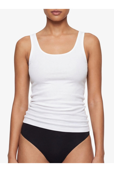 SOFT AURA Blackspade Women's Athlete Fine Rib 1614 - White