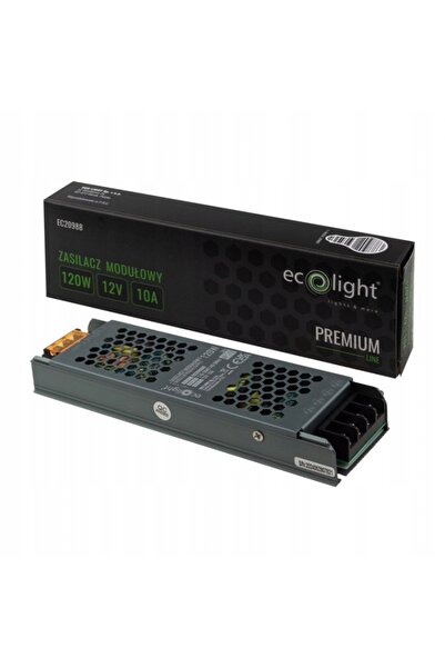 NO BRAND Sursă de alimentare modulară SLIM PREMIUM 12V 120W 10A IP20 pentru b...