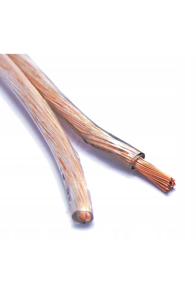 NO BRAND BITNER CABLE 2x2.5 mm² 100m Cablu de boxe 100% cupru pur Cu OFC