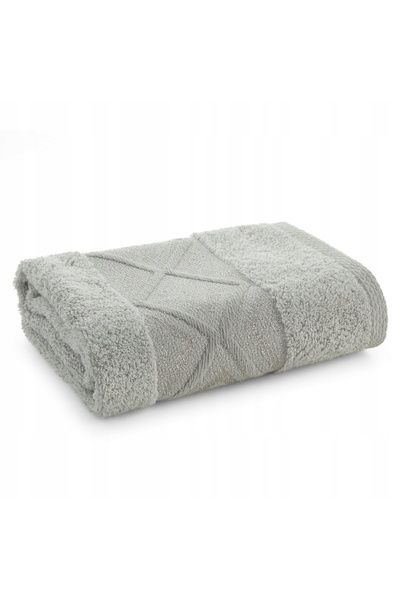 Azaris AZARI PROSOP DE BAIE 70x140 cm ARGINTIU BUMBAC GROS ABSORBANT SPA