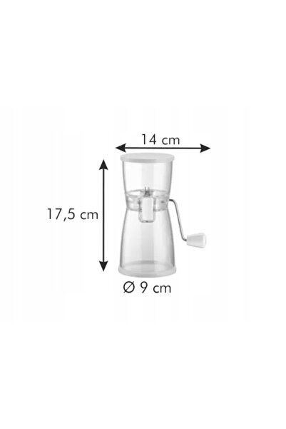 NO BRAND Râșniță manuală TESCOMA pentru măcinarea ușoară a migdalelor Delicia