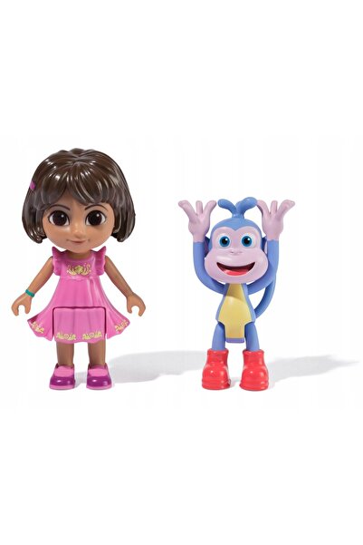 DORA DESCOPEREȘTE LUMEA: SET DE 5 FIGURINE ARTICULATE, PACHET CADOU CU CINCI ...