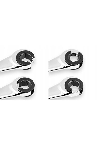 NEO Tools Cheie plată cu ochi, cu fantă și clichet, 12 mm, NEO 09-259
