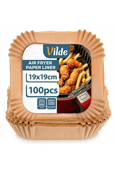 Vilde 300x Hârtii de copt pentru Air Fryer, 19cm