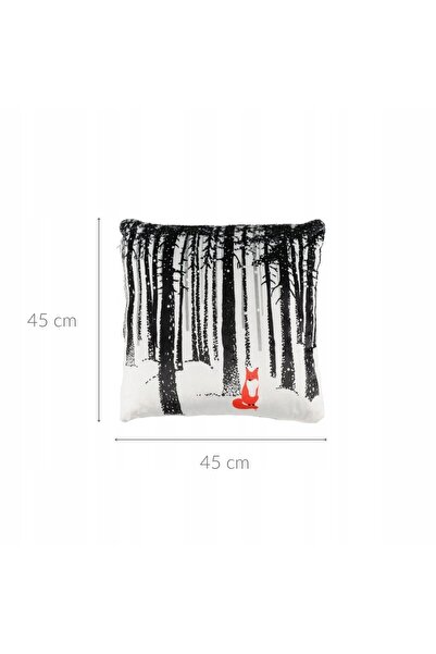 4LIVING PERNĂ DECORATIVĂ PENTRU CANAPEANĂ 45 x 45 cm MOTIV DE IARNĂ