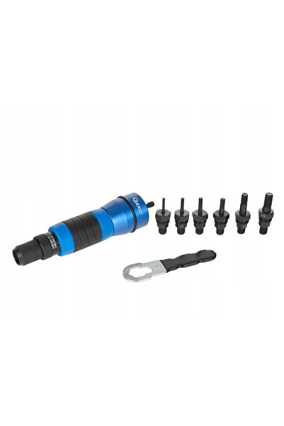 SilverTools Set de scule pentru fixarea piulițelor M3-M10, adaptor 8el, carca...