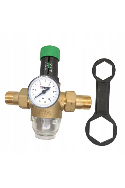 NO BRAND REDUCTOR REGULATOR DE PRESIUNE A APEI DIN ALAMĂ 3/4" DN20 CU FILTRU ...