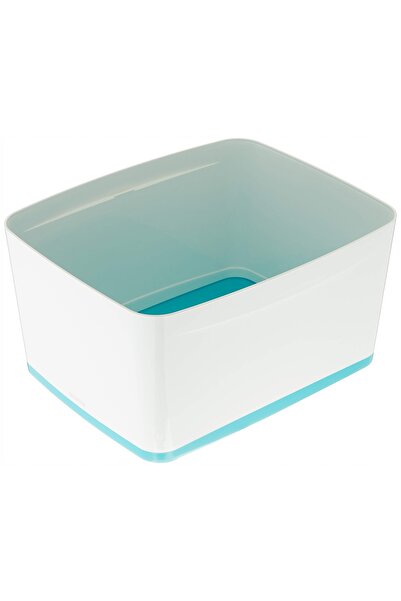 Leitz Recipient mare MyBox WOW cu capac [A] alb