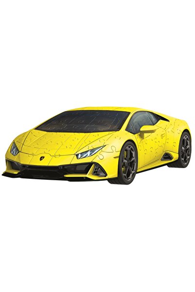 RAVENSBURGER Puzzle 3D Lamborghini Huracán Evo galben, 108 piese