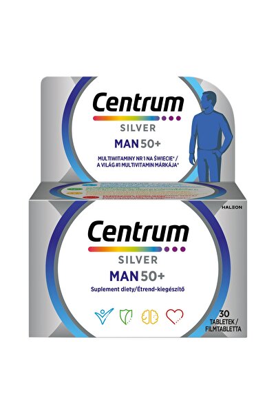 NO BRAND Multivitamine pentru bărbați Centrum Man 50+ minerale și vitamine cu...