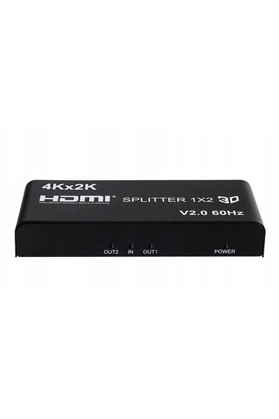 Spacetronik Splitter HDMI 1x2 4K HDR Adaptor 1 la 2