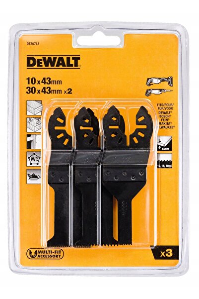 Dewalt DT20713 SET DE PERII MULTIFUNCȚIONALE 3 buc. PL