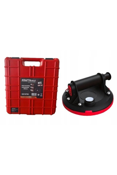 Kraft&dele Ventuză cu vid pentru panouri de sticlă 200 mm 190 kg Valiză KD10793