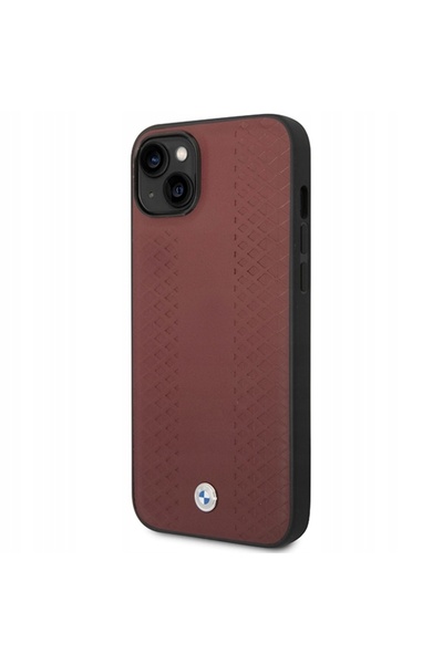 NO BRAND Husă BMW pentru iPhone 13, 14, 15 (6,1) din piele cu model diamant ș...