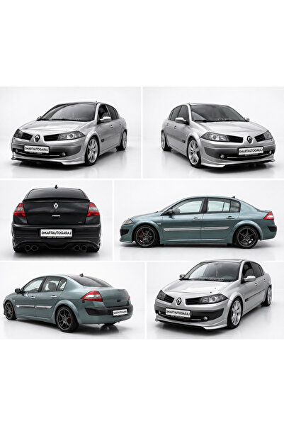 smartspoyler Renault Megane 2 Sedan Faz 2 Body Kit Boyasız