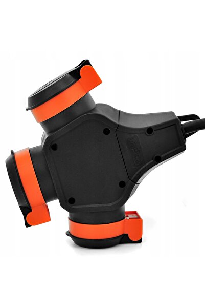 NO BRAND Prelungitor cu 3 prize 230V IP54 H05RR-F 3G1.5mm2 2m