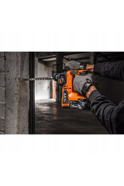 AEG Mașină de găurit cu percuție fără perii 18V + Încărcător BL1418 + Acumula...