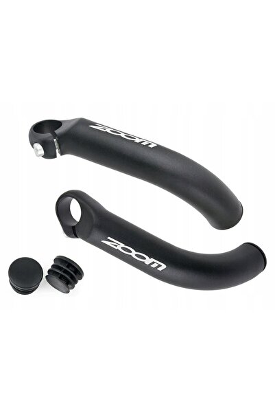 NO BRAND Zoom MT-67A corni de ghidon negru mat