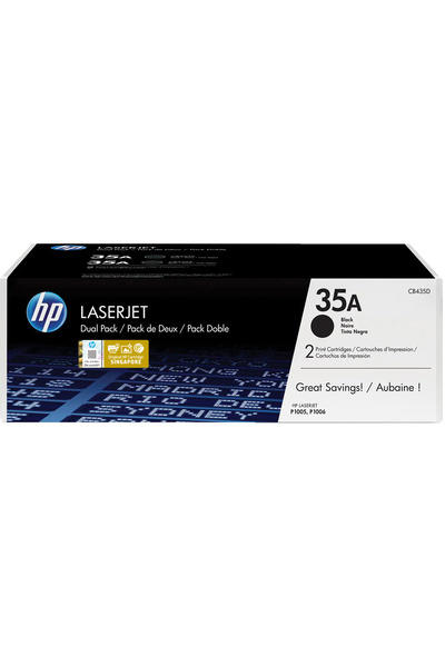 HP Toner 35AD DWUPAK original. (2 x 1.500)
