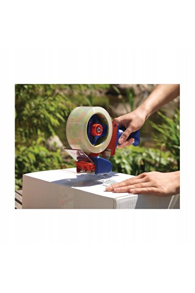 Tesa Pachet de 3 role bandă adezivă rezistentă pentru ambalare 66m x 50 mm