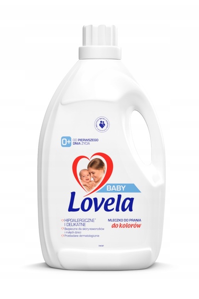 LOVELA Set de detergent de rufe Baby Set pentru textile albe și colorate 4x 1...