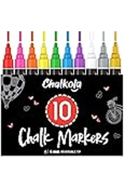 Chalkola Dry Erase Markers Bulk (60 Pack, 12 Vibrant Colors) Chisel Tip | WhiteBoard Markers, Dry Erase Pens - White Board Pens for Kids, Teachers - Home, Office, School Classroom Supplies