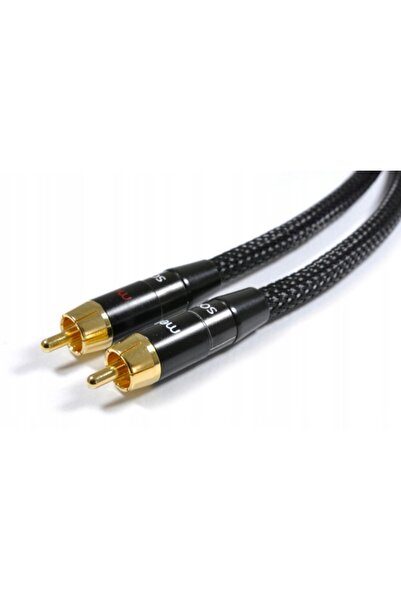 NO BRAND MELODIKA 2RCA 2xRCA Ediție Neagră MD2RD10 1m