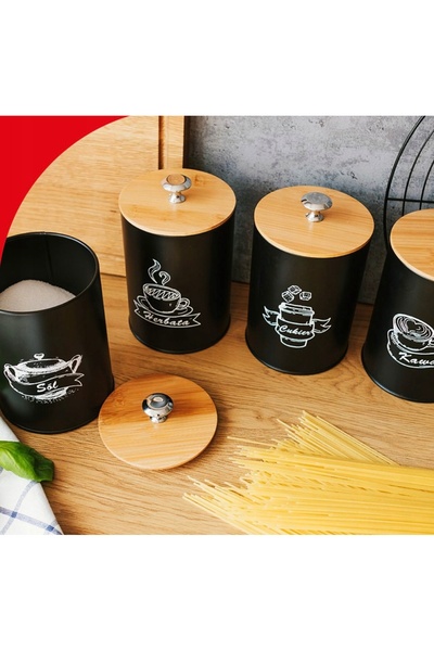 Brunbeste SET DE RECIPiente RECIPiente PENTRU ALIMENTE CAFEA CEAI ZAHAR SARE