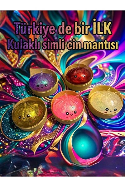 Genel Markalar Simli kulaklı cin mantısı kaliteli büyük boy