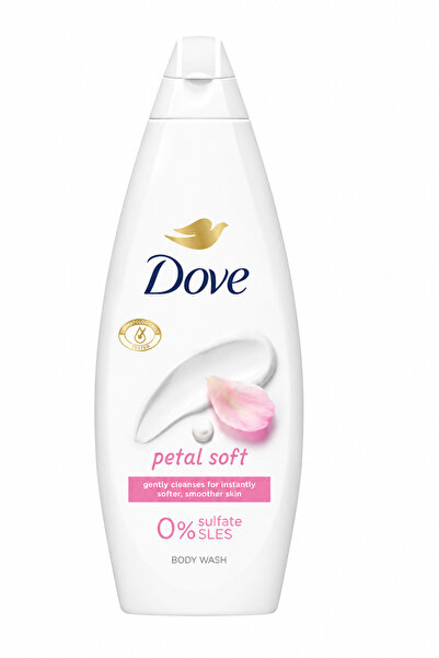 Dove Petal Soft Gel de Duș 720 ml – Piele Catifelată, Curățare Delicată, 0% S...