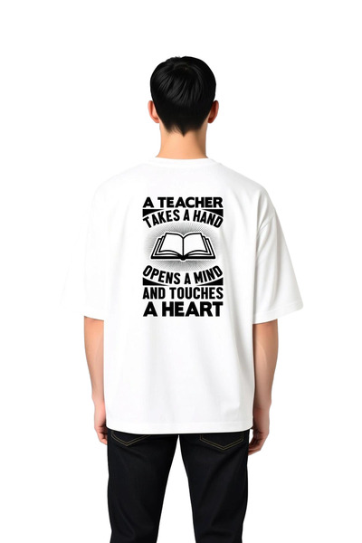 PayBuy Men's Oversize T-Shirt 100% Cotton Teacher Profession Meaningful Print...