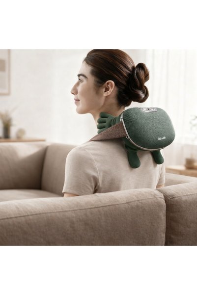 TARAZ AL ADHA Rechargeable Neck and Shoulder Massager with Heating Function, ...