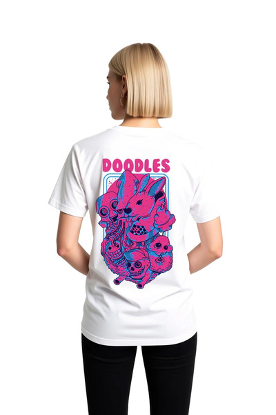PayBuy Doodles Characters Printed Women's T-Shirt