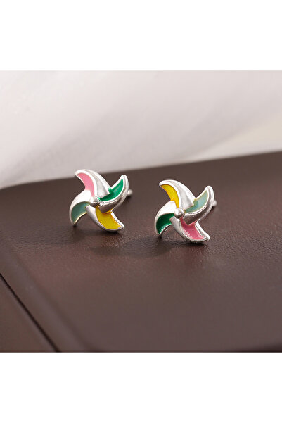 Choice Silver Fashiona Simple Compact 925 Sterling Silver Jewelry Colorful Wi...