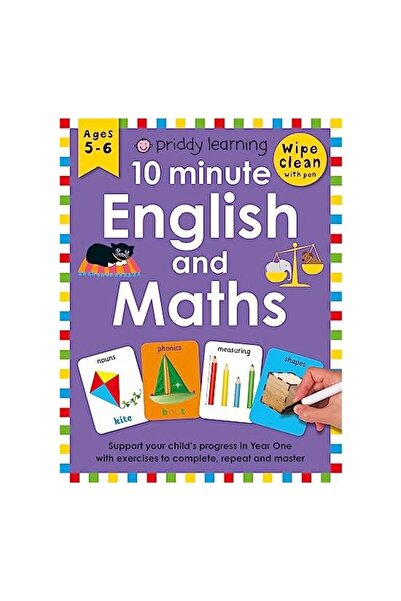 St. Martin'S Press 10 minute de engleză și matematică, Priddy Books, Roger Pr...