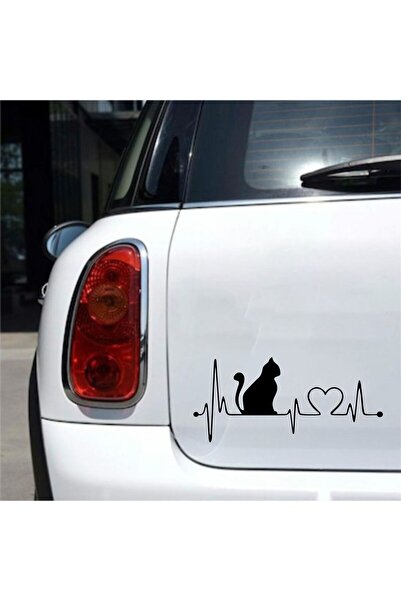 Hediyeni Al Cat Heart Rhythm Vehicle, Car, Auto, Motorcycle, Helmet, Laptop, ...