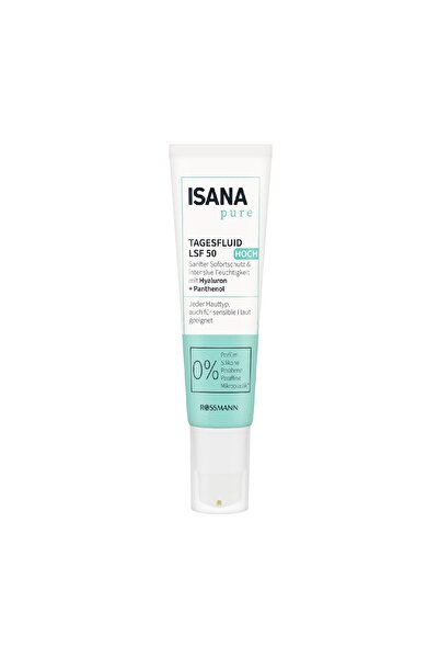 ISANA Pure Gündüz Kremi Spf50, 50 ml