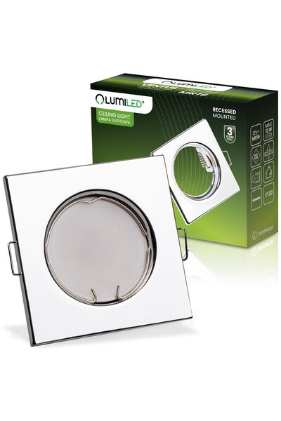 Lumiled Spot încastrat în rampă, Lumină încastrată în sol, GU10 IP65 IK09 Păt...