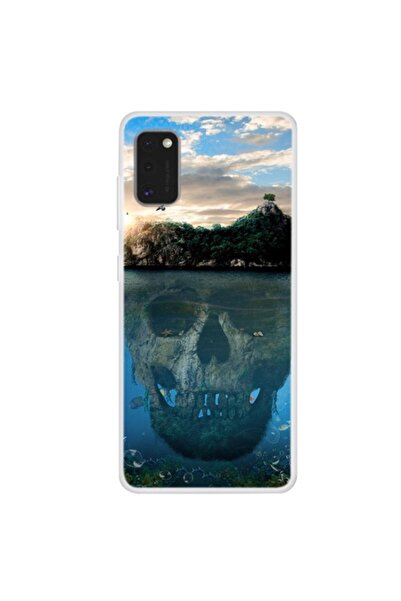 OEM Θήκη σιλικόνης TPU για Samsung Galaxy A41 (Παγκόσμια Έκδοση) - Κρανίο σε ...