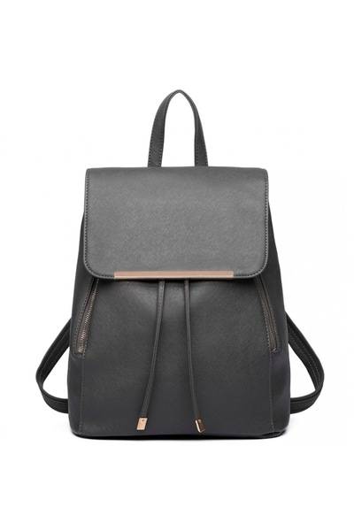 OEM Rucsac pentru femei, piele ecologica, Billie E1669GY Gri inchis