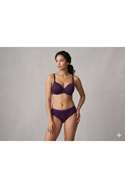 Derya Kurşun Breathable Unpadded Bra Set 5018
